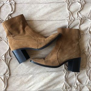 Zara Brown Ankle Boots